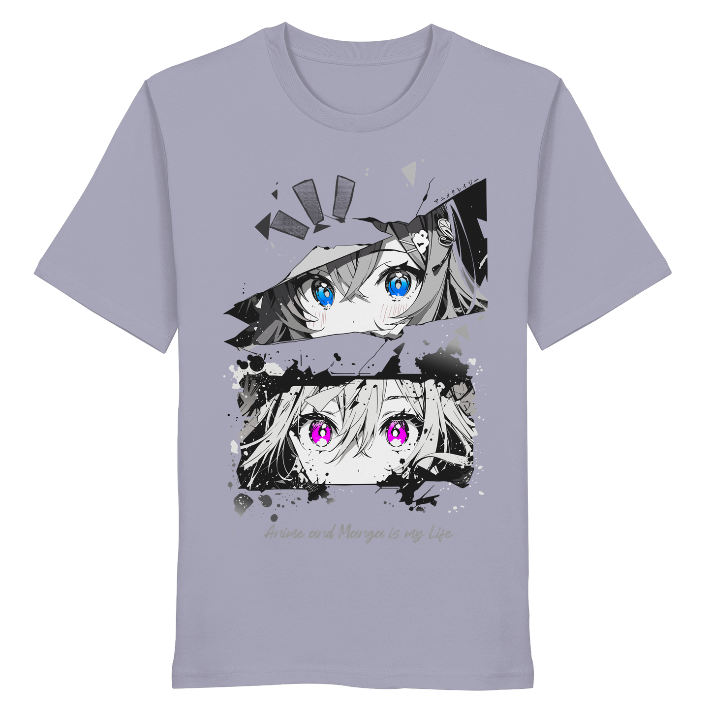 "Anime Eyes" Front - Organic Shirt