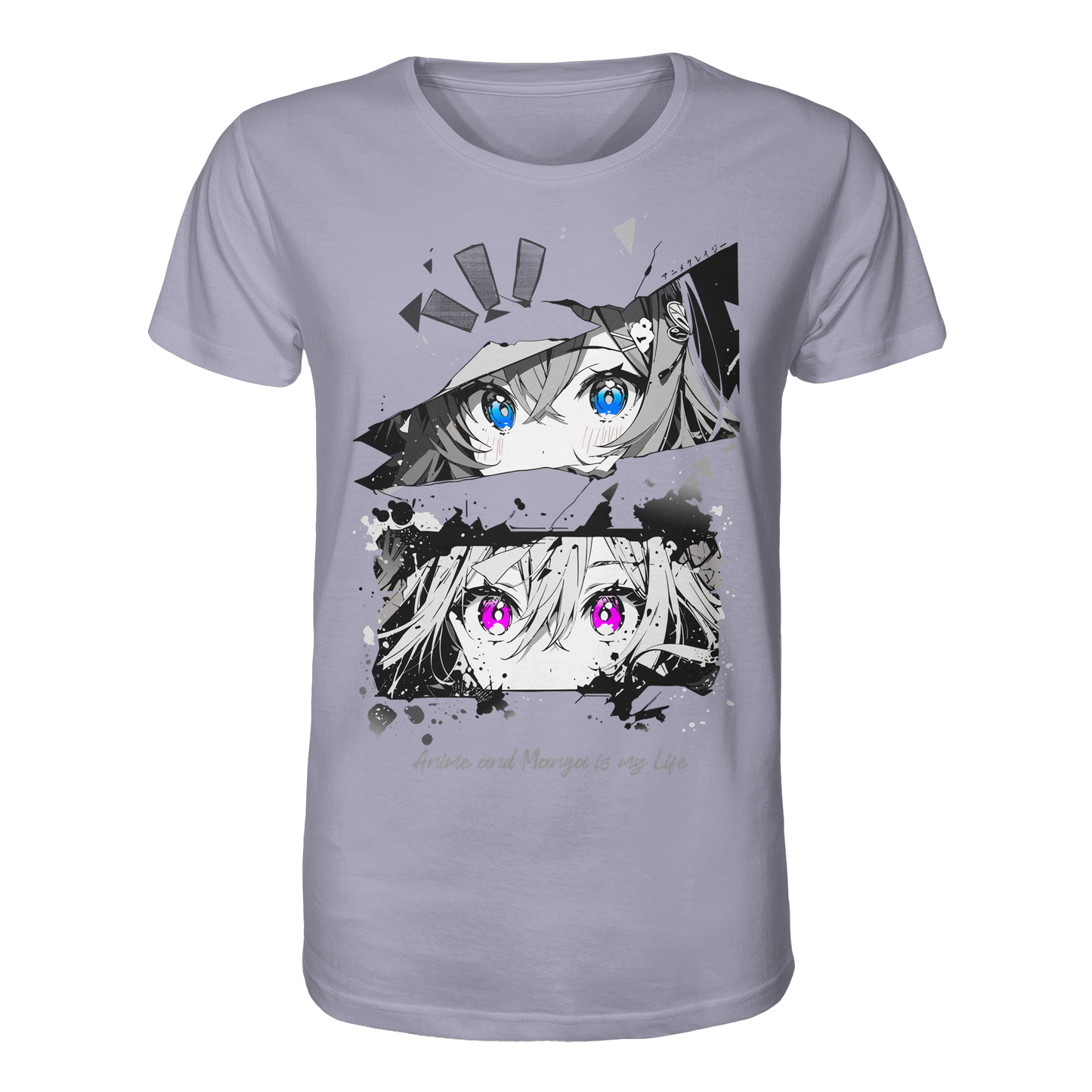 "Anime Eyes" Front - Organic Shirt