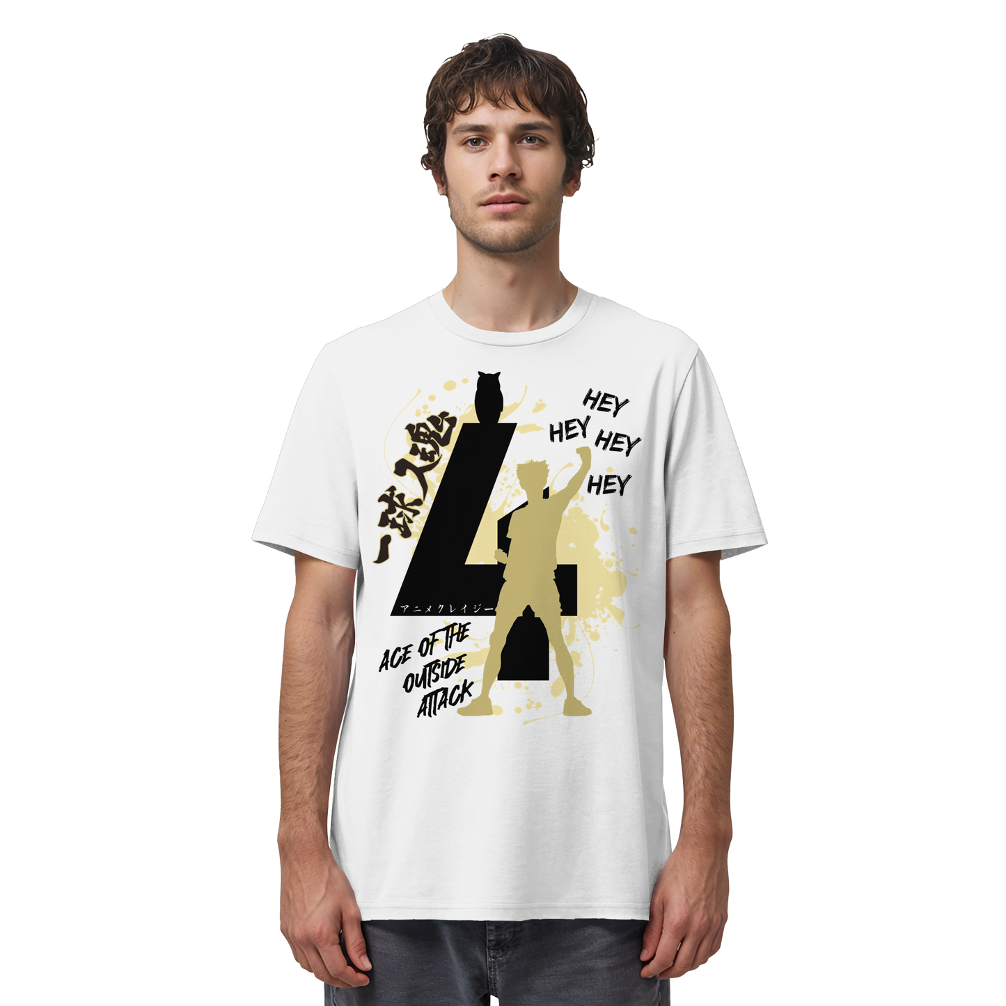 "Ace Of The Outside Attack" Front Regular Shirt