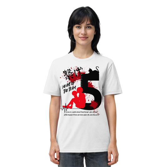 "Heart Of The Team" Front Regular Shirt
