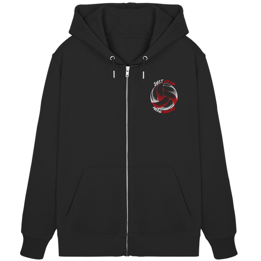 "Captain" Black Organic Zipper