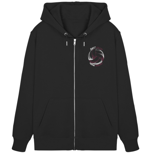 "God Of The Attack" Black Organic Zipper