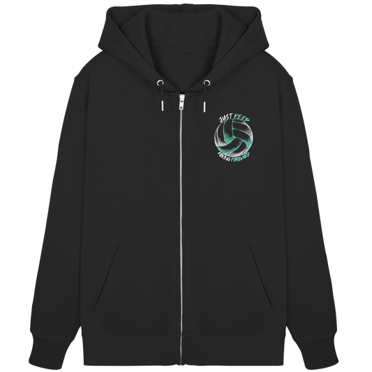 "The Big King" Black Organic Zipper