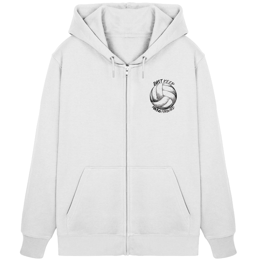 "Best Playmaker" White Organic Zipper