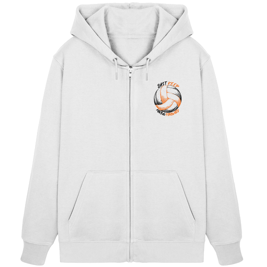 "Pride" White Organic Zipper