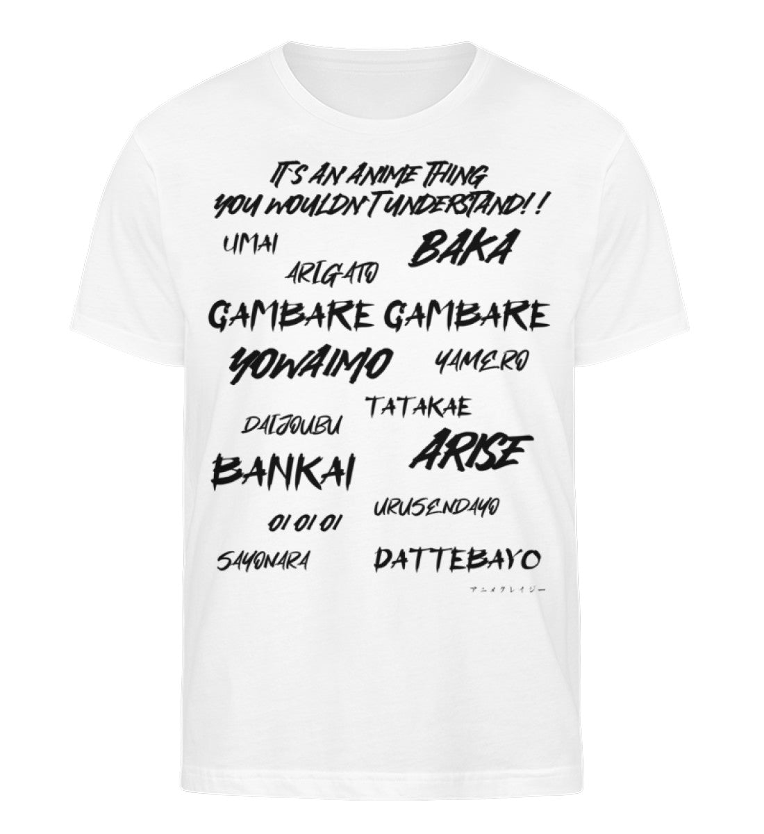 "It`s an Anime Thing" Unisex Organic Shirt