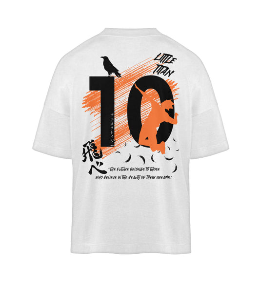 "Little Titan" Back Organic Oversized Shirt