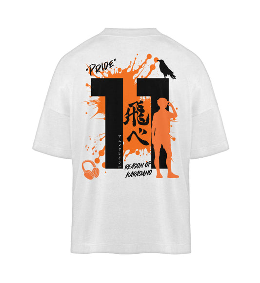 "Pride" Back Organic Oversized Shirt